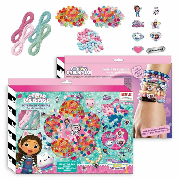 Armbands- och halsbandssats Gabby's Dollhouse Multicolour-Leksaker och spel, Fancy klänning och accessoarer-Gabby's Dollhouse-peaceofhome.se