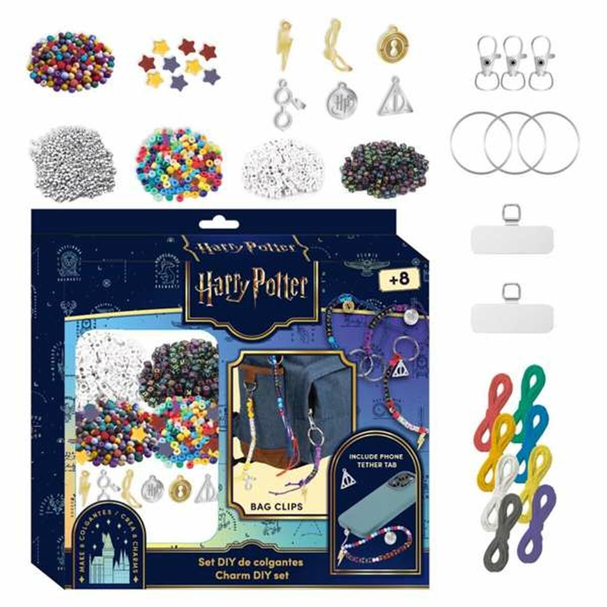 Armbands- och halsbandssats Harry Potter Multicolour-Leksaker och spel, Fancy klänning och accessoarer-Harry Potter-peaceofhome.se