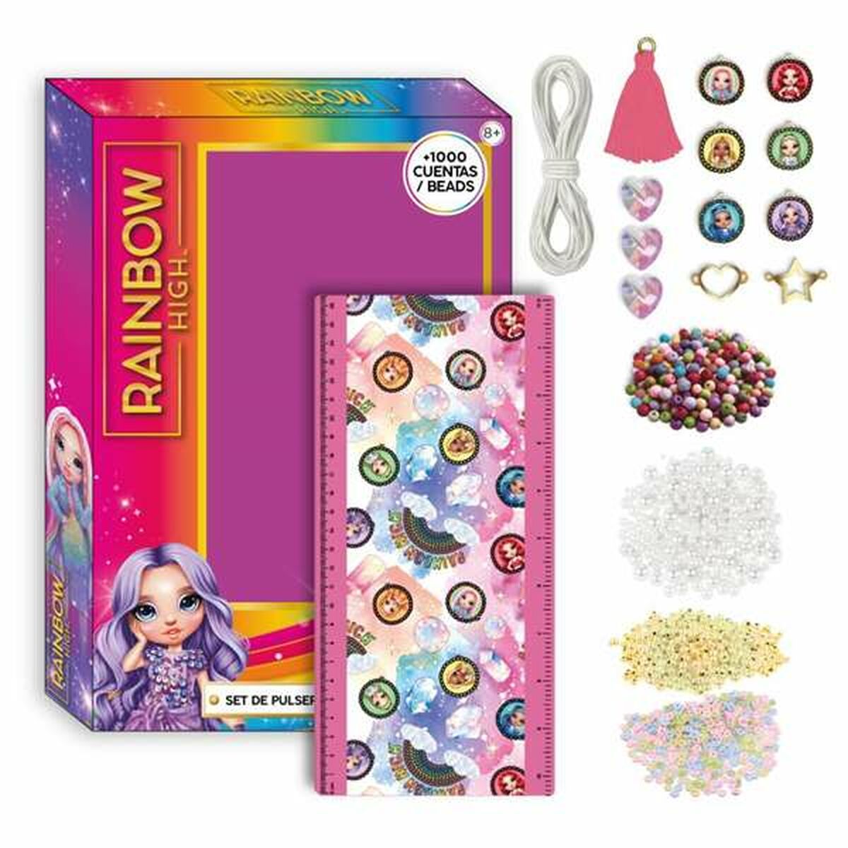 Armbands- och halsbandssats Rainbow High Multicolour-Leksaker och spel, Fancy klänning och accessoarer-Rainbow High-peaceofhome.se