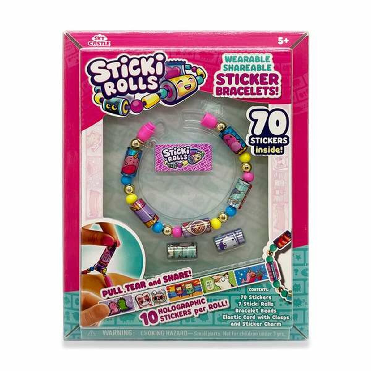 Armbandssats Famosa Sticki Rolls-Leksaker och spel, Kreativa aktiviteter-Famosa-peaceofhome.se