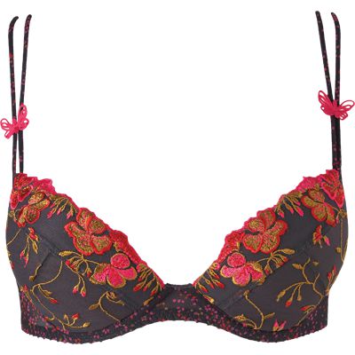 Aubade Fleur de Pommier push-up-BH GA18 (70C, Scarlet)-underkläder-Klevrings Sverige-peaceofhome.se