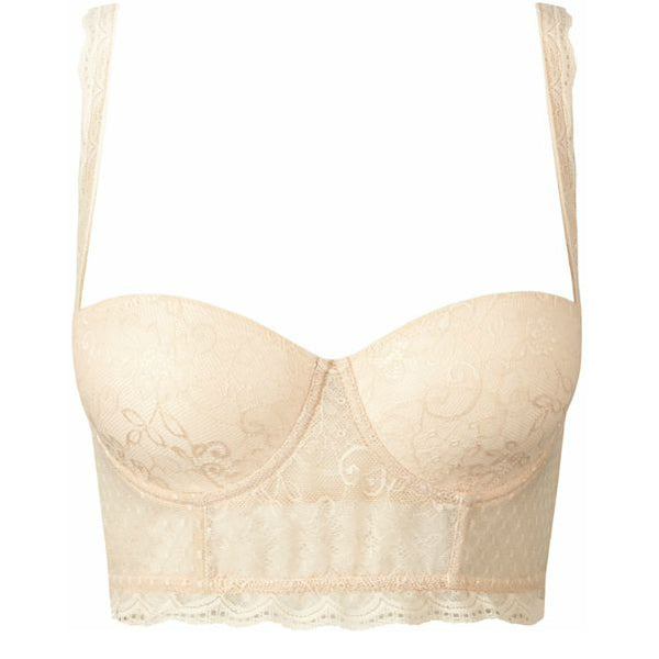 Aubade Retro Sculpt bustier R036 (70 B, Beige)-damkläder-Klevrings Sverige-peaceofhome.se