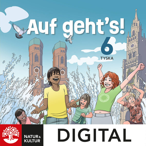 Auf geht's! 6 Digital-Digitala böcker-Natur & Kultur Digital-peaceofhome.se