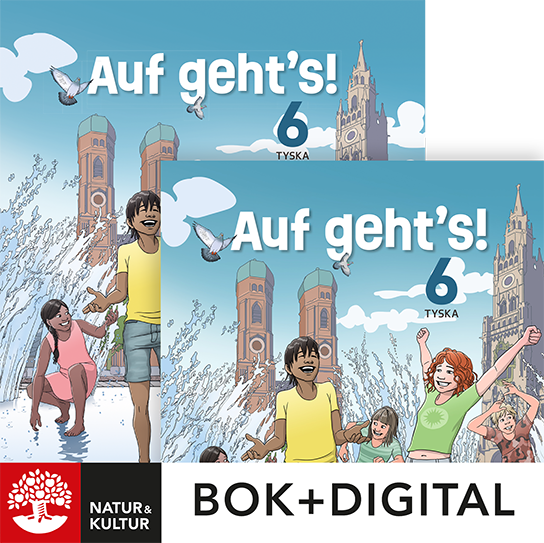 Auf geht's! 6 Paket Bok+Digital-Digitala böcker-Natur & Kultur Digital-peaceofhome.se