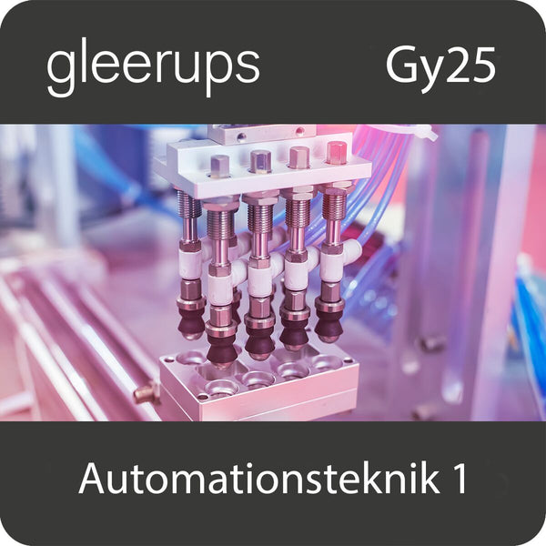 Automationsteknik 1, digitalt, lärare, 12 mån, Gy25 (OBS! Endast för lärare)-Digitala böcker-Gleerups Utbildning AB-peaceofhome.se