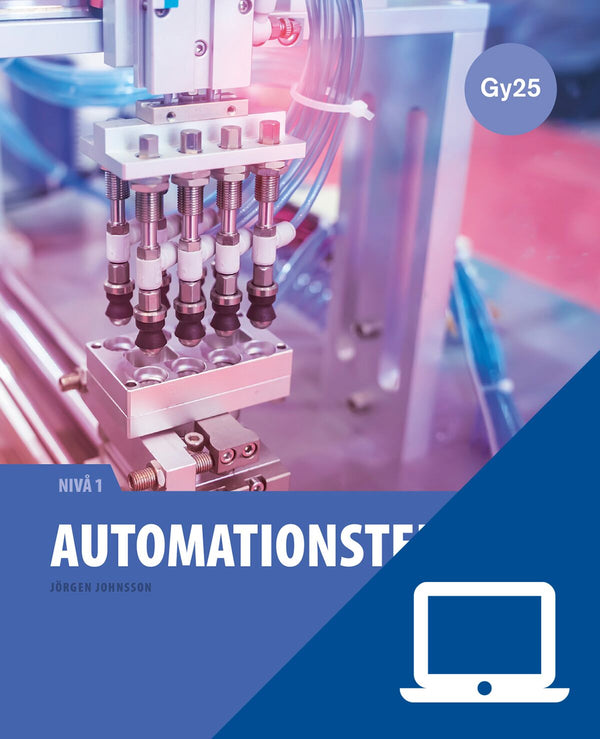 Automationsteknik 1, digitalt lärarmaterial, 12 mån, Gy25 (OBS! Endast för lärare)-Digitala böcker-Gleerups Utbildning AB-peaceofhome.se
