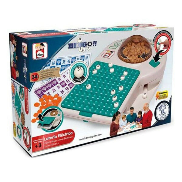 Automatisk Bingo Chicos CHIC22302 Plast-Leksaker och spel, Spel och tillbehör-Chicos-peaceofhome.se