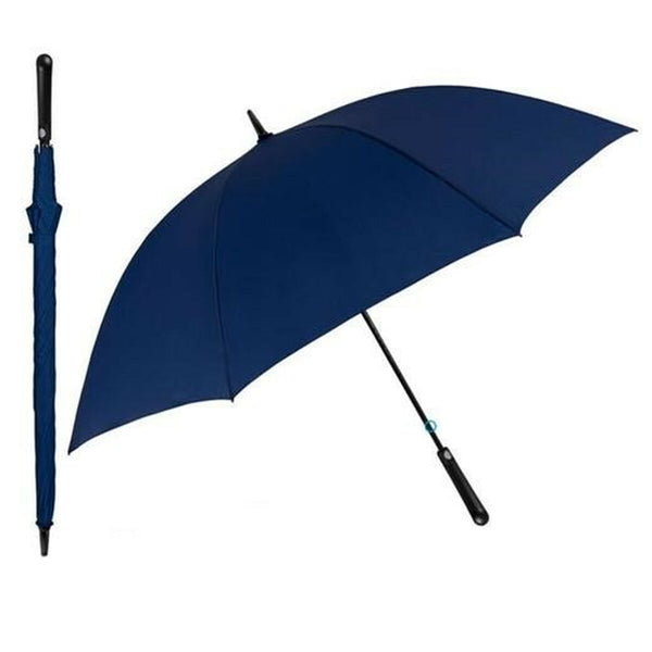 Automatiskt paraply Perletti Golf Marinblå Polyester Ø 132 cm-Bagage, Paraplyer-Perletti-peaceofhome.se