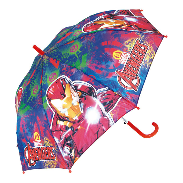 Automatiskt paraply The Avengers Infinity Röd Svart (Ø 84 cm)-Bagage, Paraplyer-The Avengers-peaceofhome.se