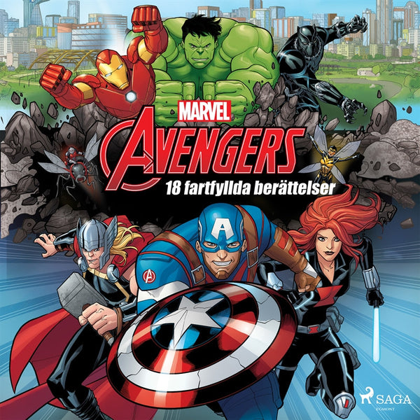 Avengers! - 18 fartfyllda berättelser – Ljudbok – Laddas ner-Digitala böcker-Axiell-peaceofhome.se