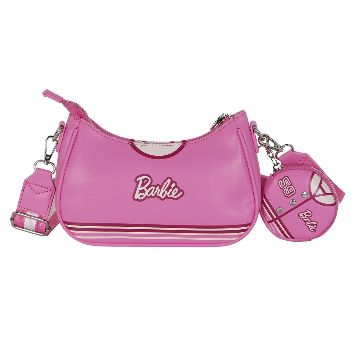 Axelväska Barbie Fancy 2.0 Varsity 8 x 21 x 5,5 cm-Bagage, påsar-Barbie-peaceofhome.se