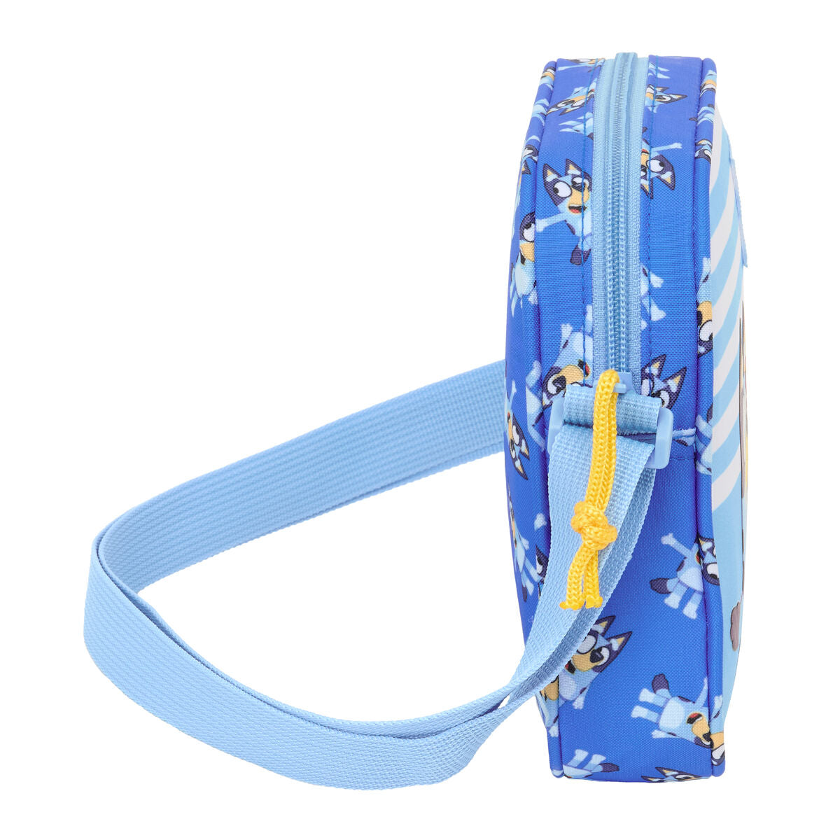 Axelväska Bluey Let's play Blå 16 x 18 x 4 cm-Bagage, påsar-Bluey-peaceofhome.se