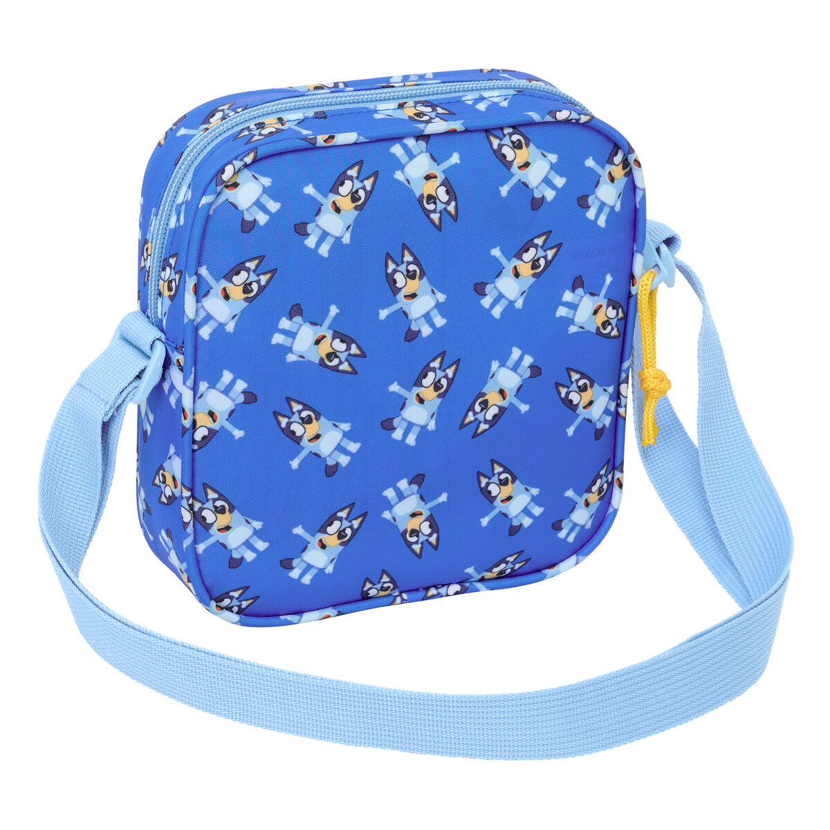 Axelväska Bluey Let's play Blå 16 x 18 x 4 cm-Bagage, påsar-Bluey-peaceofhome.se