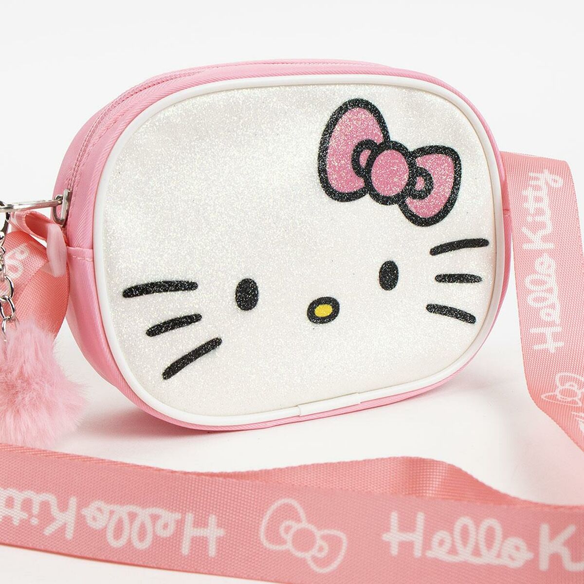 Axelväska Hello Kitty Rosa-Bagage, påsar-Hello Kitty-peaceofhome.se