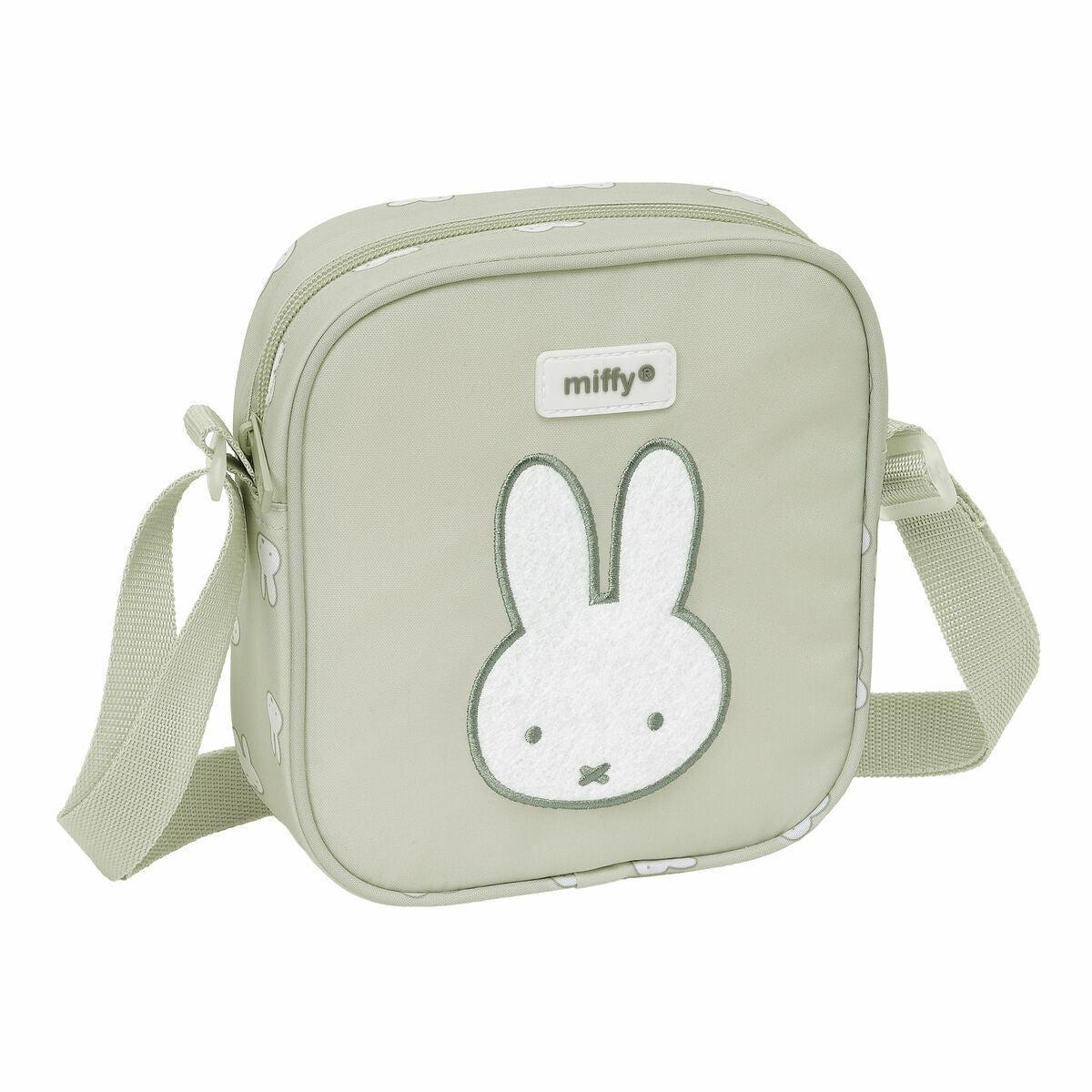 Axelväska Miffy Niebla Grå 16 x 18 x 4 cm-Bagage, påsar-Miffy-peaceofhome.se