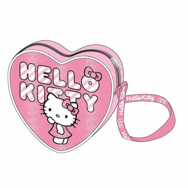 Axelväska Hello Kitty Rosa 15,0 x 14,0 x 4,0 cm-Bagage, påsar-Hello Kitty-peaceofhome.se