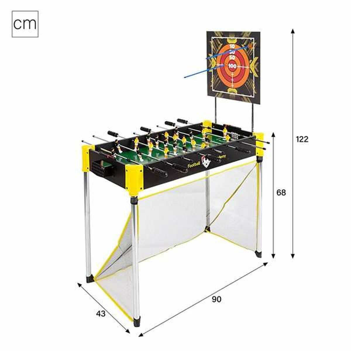 Baby Foot CB Games 90 x 68 x 43 cm-Leksaker och spel, Spel och tillbehör-CB Games-peaceofhome.se