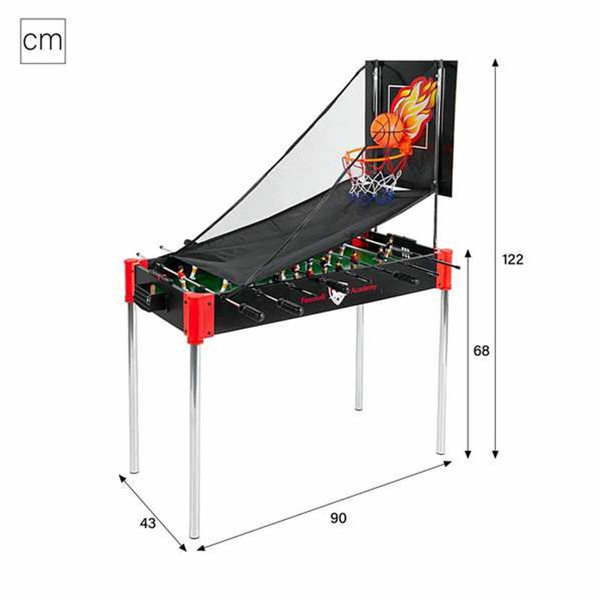 Baby Foot CB Games 90 x 68 x 43 cm-Leksaker och spel, Spel och tillbehör-CB Games-peaceofhome.se