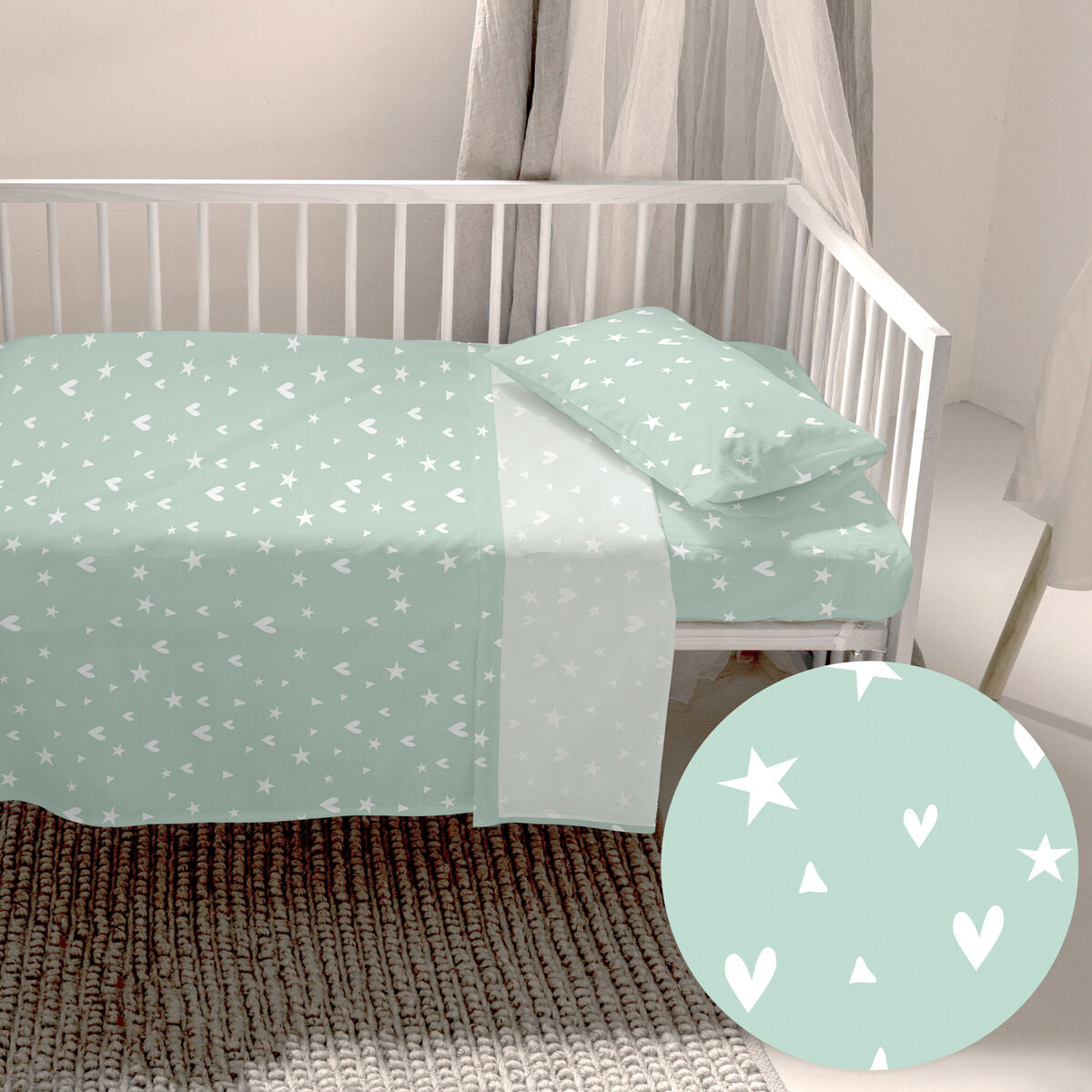 Bäddset HappyFriday HF Mini Fairy Dust Multicolour Babysäng 2 Delar-Bebis, Sovrum-HappyFriday-peaceofhome.se