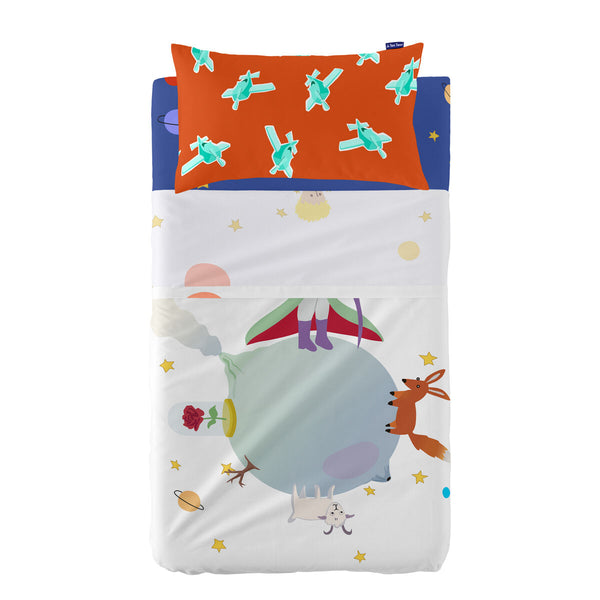 Bäddset HappyFriday LE PETIT PRINCE Multicolour Babysäng 2 Delar-Bebis, Sovrum-HappyFriday-peaceofhome.se