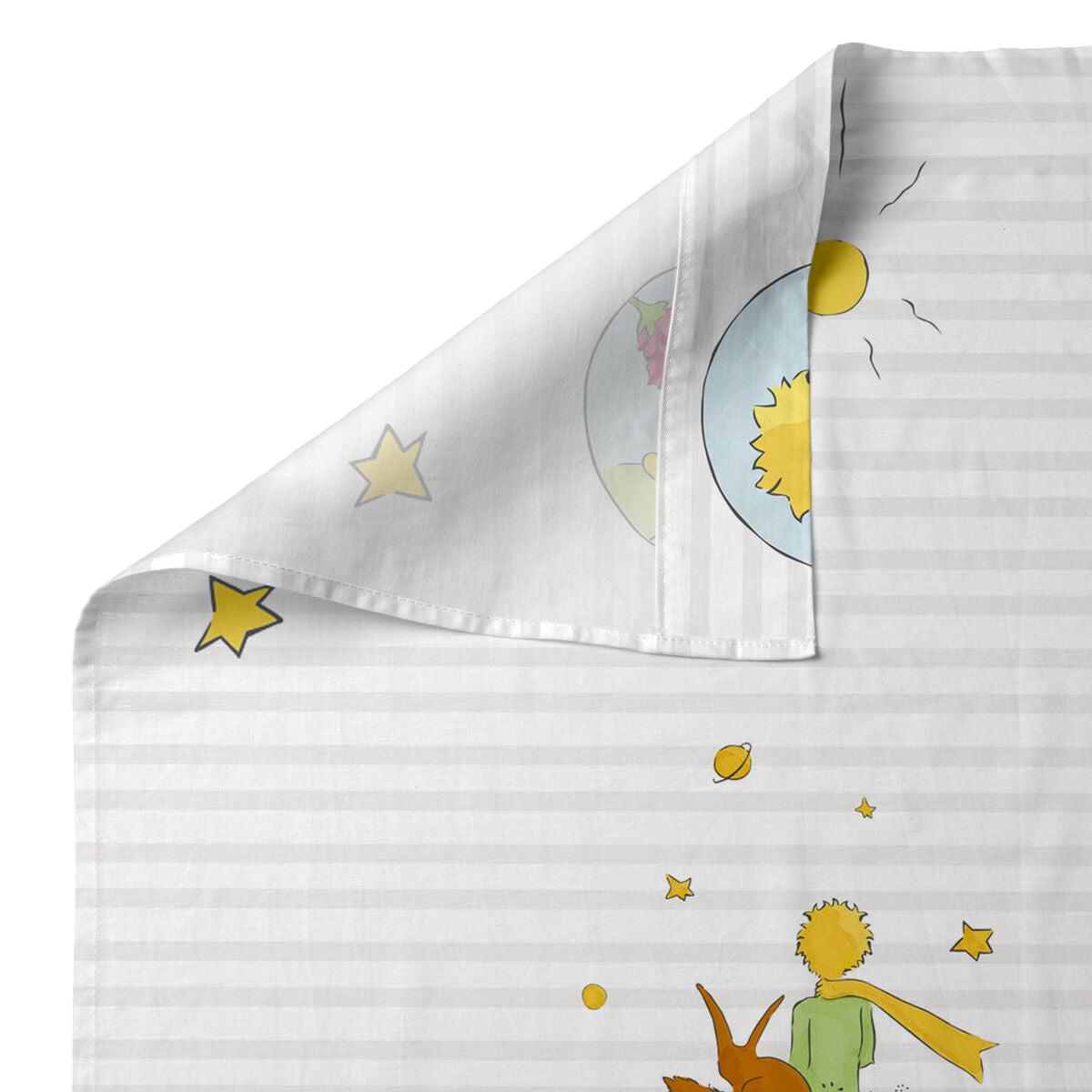 Bäddset HappyFriday Le Petit Prince Son monde Multicolour Babysäng 2 Delar-Bebis, Sovrum-HappyFriday-peaceofhome.se