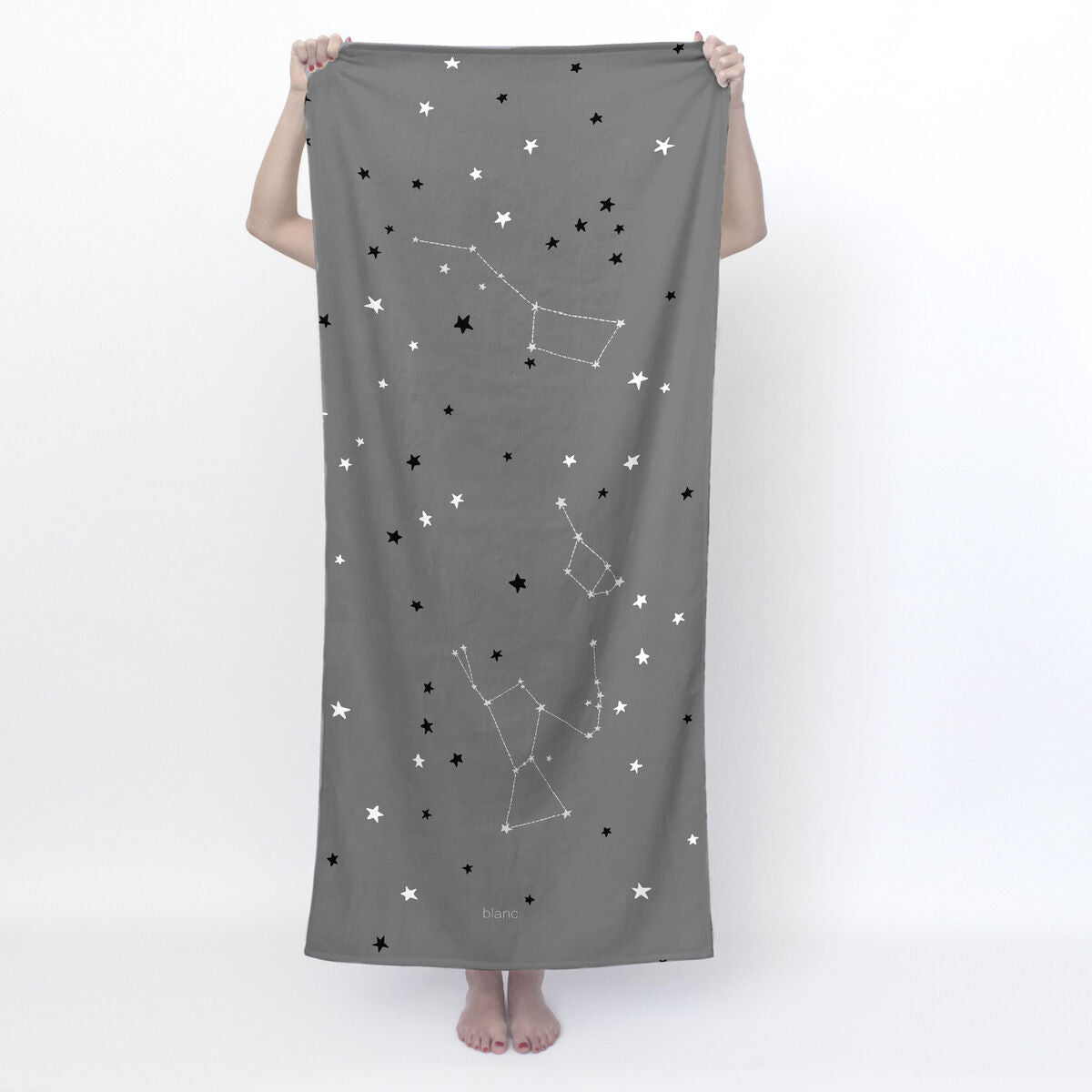 Badhandduk HappyFriday Blanc Constellation Multicolour 70 x 150 cm-Hem och matlagning, Bad-HappyFriday-peaceofhome.se