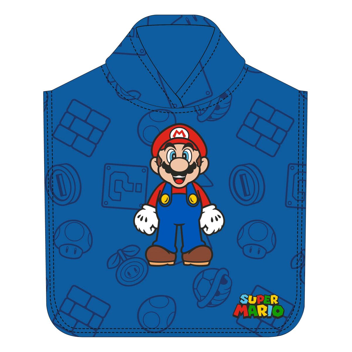 Badhandduk Super Mario 50 x 100 cm-Hem och matlagning, Bad-Super Mario-peaceofhome.se