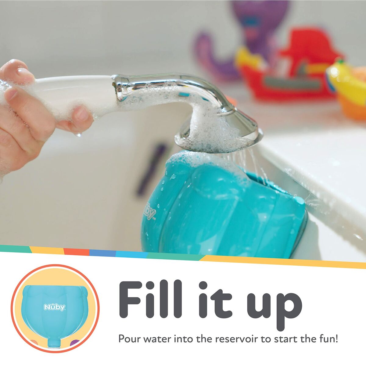 Badleksaker Nûby Wacky Waterworks-Hem och matlagning, Bad-Nûby-peaceofhome.se