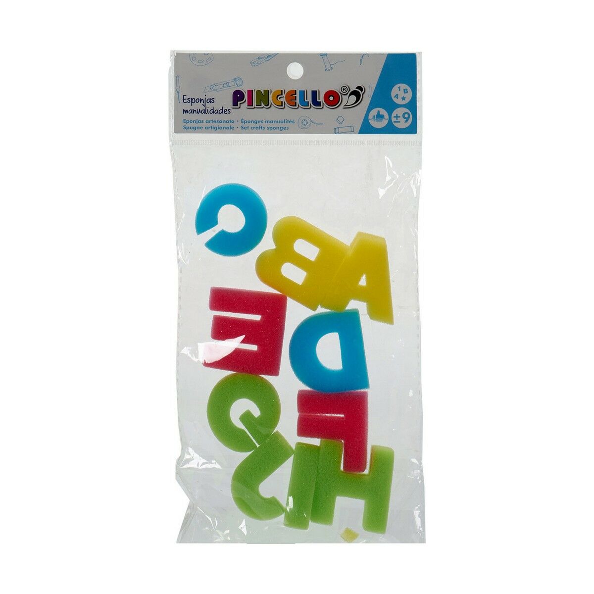 Badsvampar Pincello AR1810096 AR1810096 Hantverk Multicolour (12 antal)-Kontor och Kontorsmaterial, konst och hantverk-Pincello-peaceofhome.se