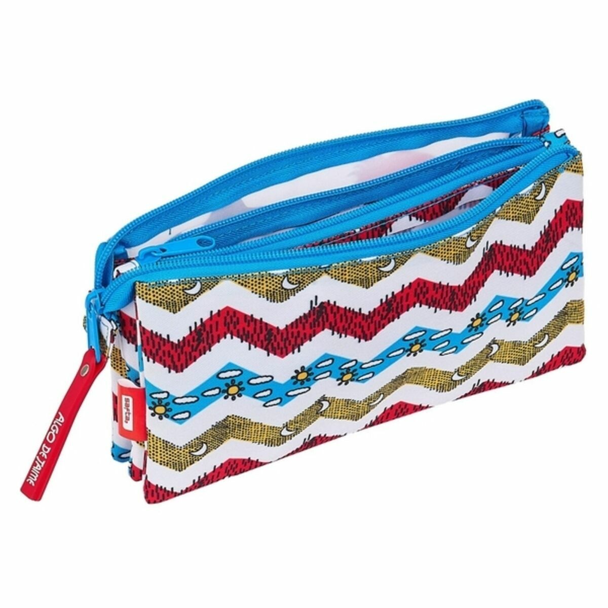 Bag Algo de Jaime Ocean Multicolour (22 x 12 x 3 cm)-Kontor och Kontorsmaterial, Skol- och utbildningsmaterial-Algo de Jaime-peaceofhome.se