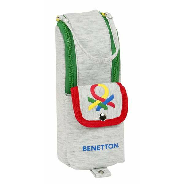 Bag Benetton Pop Grå 21 x 6 cm-Kontor och Kontorsmaterial, Skol- och utbildningsmaterial-Benetton-peaceofhome.se