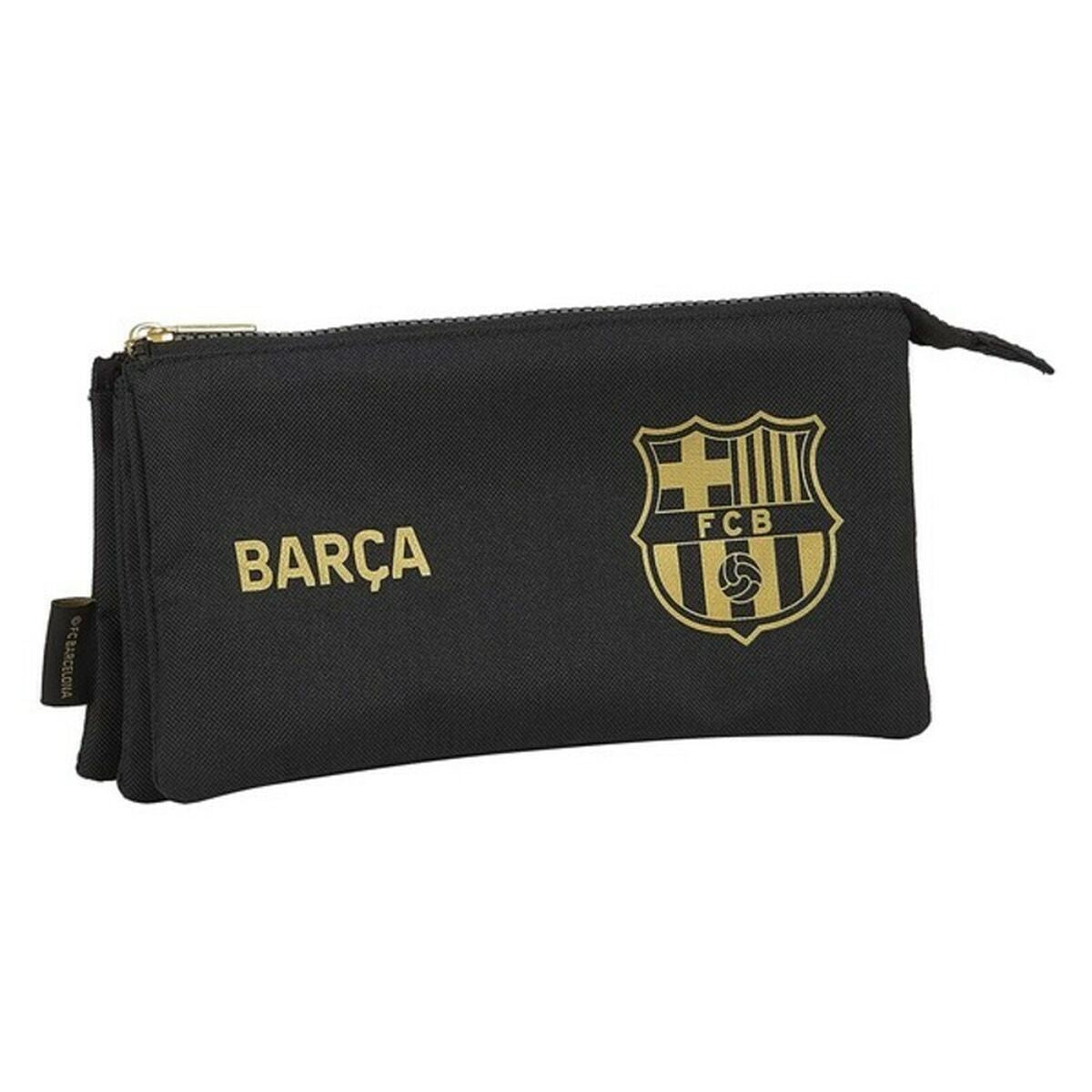 Bag F.C. Barcelona M744 Svart (22 x 12 x 3 cm)-Kontor och Kontorsmaterial, Skol- och utbildningsmaterial-F.C. Barcelona-peaceofhome.se