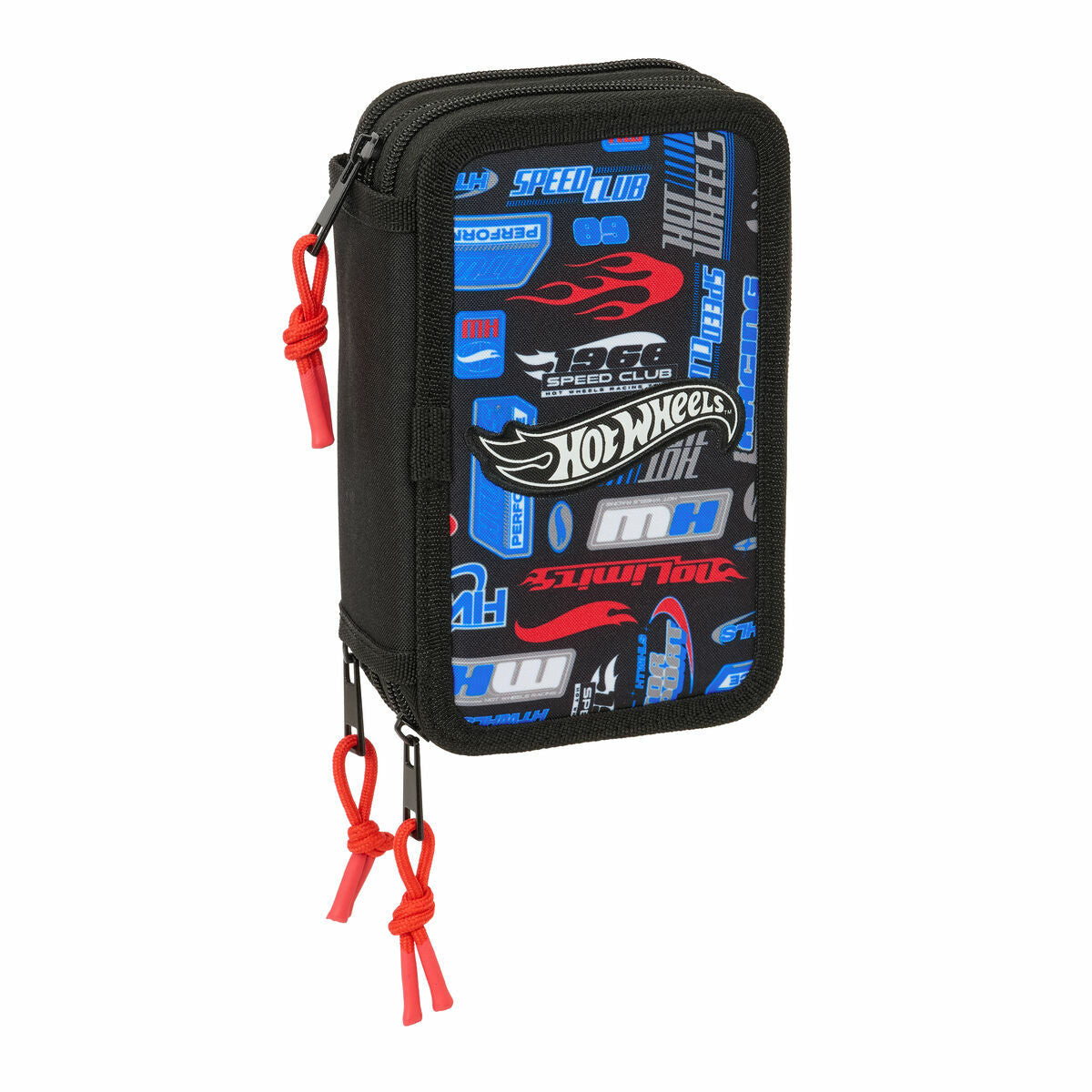 Bag Hot Wheels Multicolour 12,5 x 19,5 x 5,5 cm 37 Delar-Kontor och Kontorsmaterial, Skol- och utbildningsmaterial-Hot Wheels-peaceofhome.se