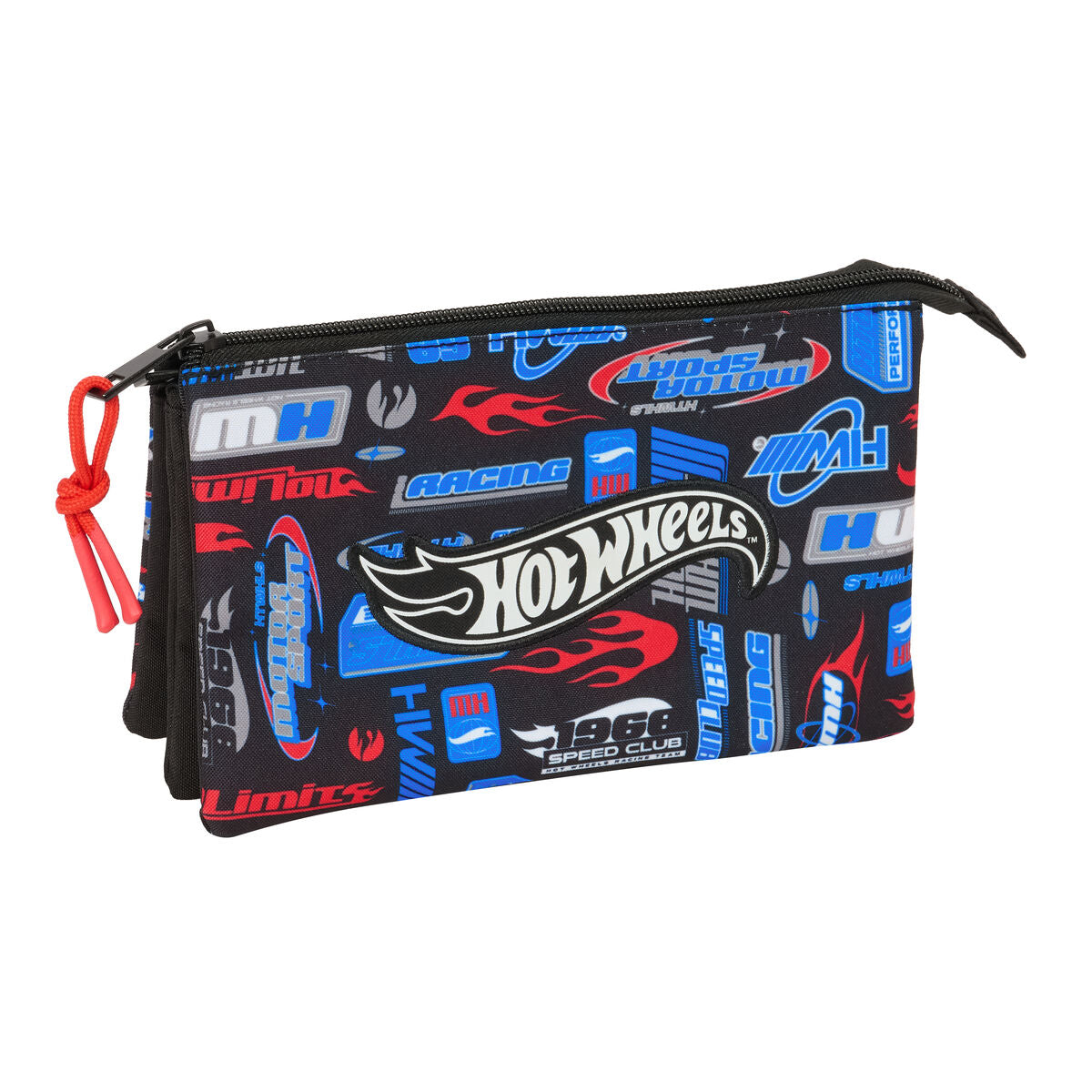 Bag Hot Wheels Multicolour 22 x 12 x 3 cm-Kontor och Kontorsmaterial, Skol- och utbildningsmaterial-Hot Wheels-peaceofhome.se