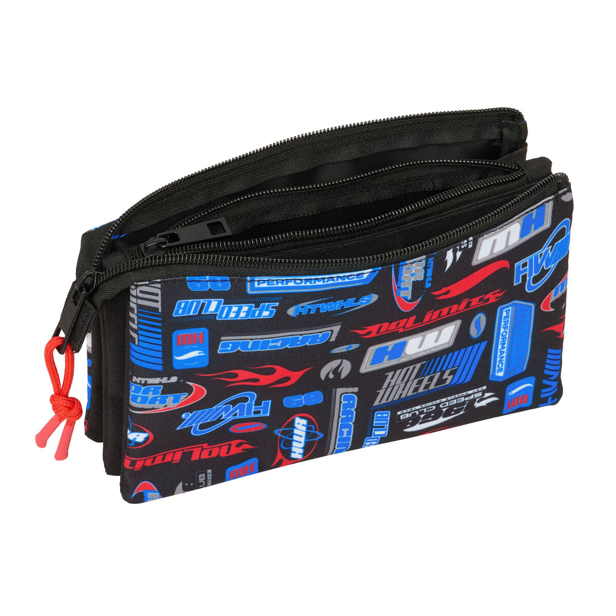 Bag Hot Wheels Multicolour 22 x 12 x 3 cm-Kontor och Kontorsmaterial, Skol- och utbildningsmaterial-Hot Wheels-peaceofhome.se