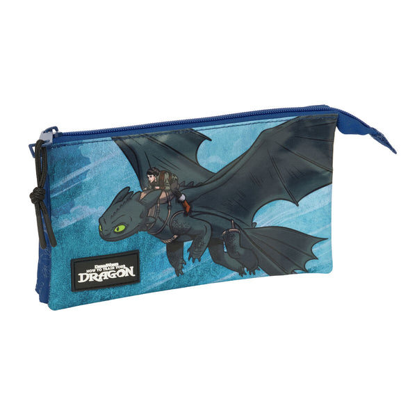 Bag How to Train Your Dragon Mörkblå 22 x 12 x 3 cm-Kontor och Kontorsmaterial, Skol- och utbildningsmaterial-How to Train Your Dragon-peaceofhome.se