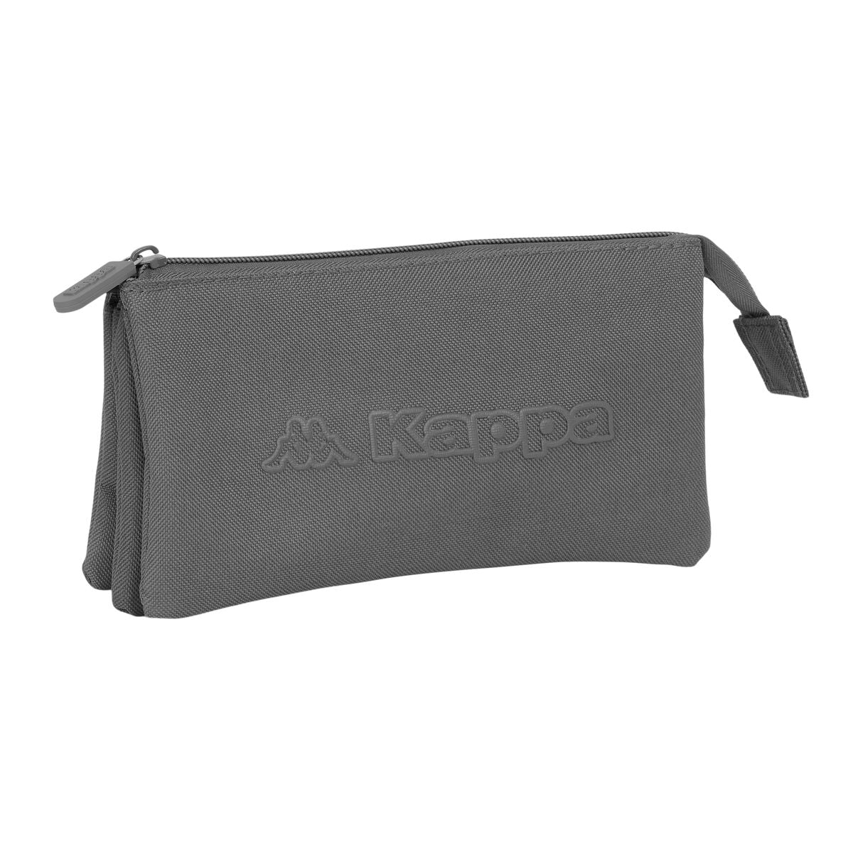 Bag Kappa Gris Grå 22 x 12 x 3 cm-Kontor och Kontorsmaterial, Skol- och utbildningsmaterial-Kappa-peaceofhome.se