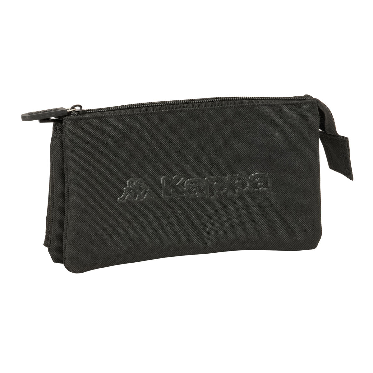 Bag Kappa Negro Svart 22 x 12 x 3 cm-Kontor och Kontorsmaterial, Skol- och utbildningsmaterial-Kappa-peaceofhome.se