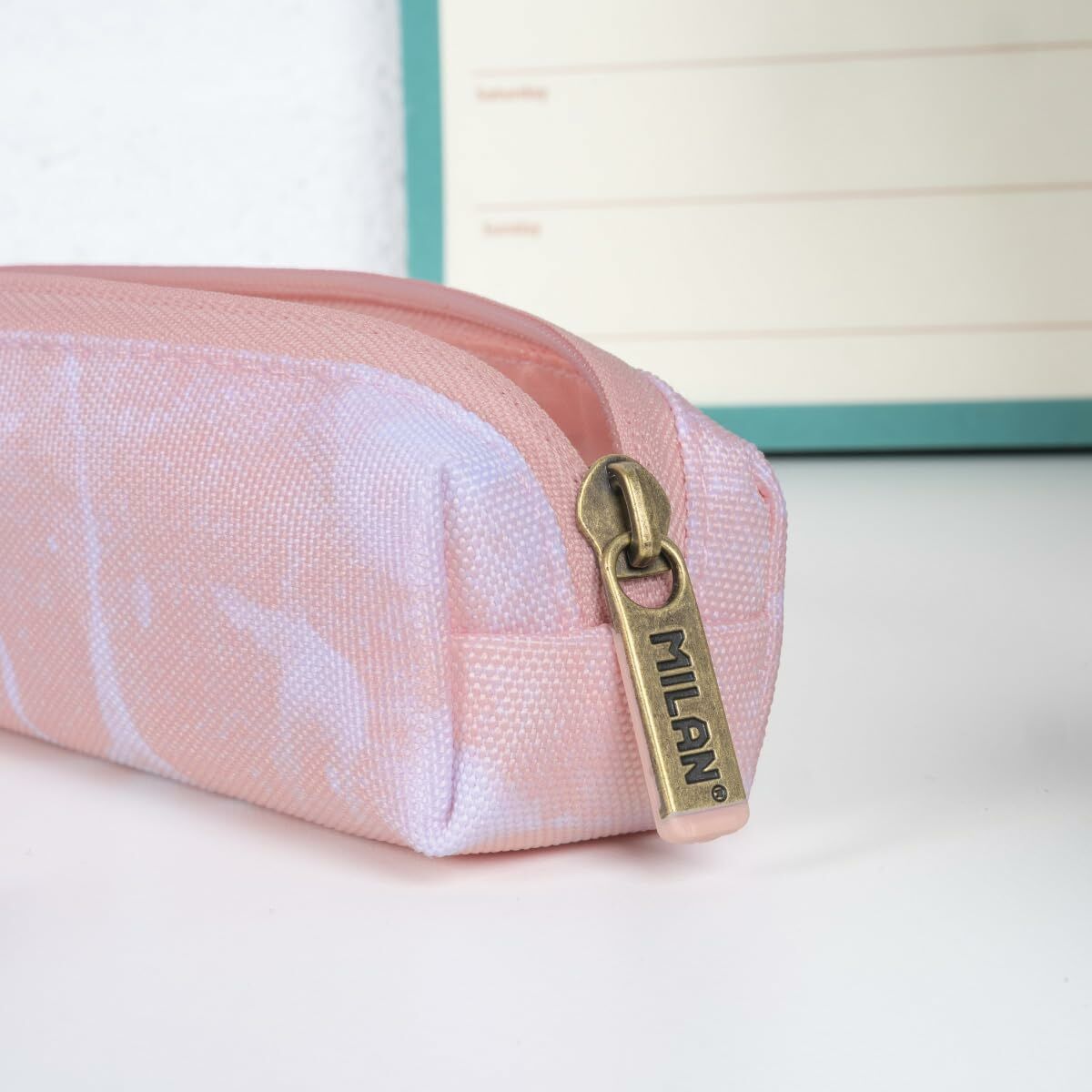 Bag Milan Rosa 20,5 x 4,5 x 5 cm-Kontor och Kontorsmaterial, Skol- och utbildningsmaterial-Milan-peaceofhome.se