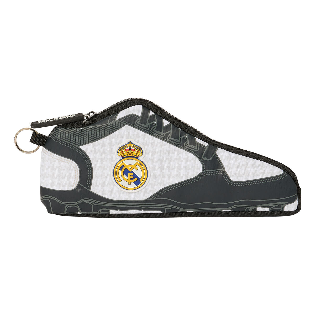 Bag Real Madrid C.F. 24/25 Vit Grå 24 x 10 x 2 cm Tofflor-Kontor och Kontorsmaterial, Skol- och utbildningsmaterial-Real Madrid C.F.-peaceofhome.se