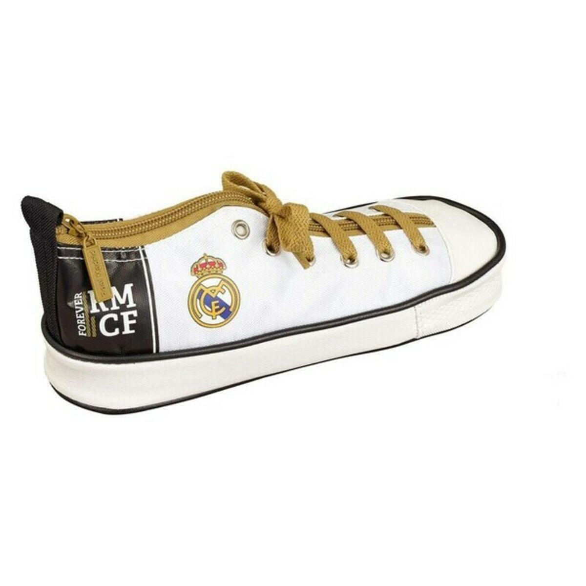 Bag Real Madrid C.F. 811954-830 Svart Vit (24 x 8 x 8.5 cm)-Kontor och Kontorsmaterial, Skol- och utbildningsmaterial-Real Madrid C.F.-peaceofhome.se