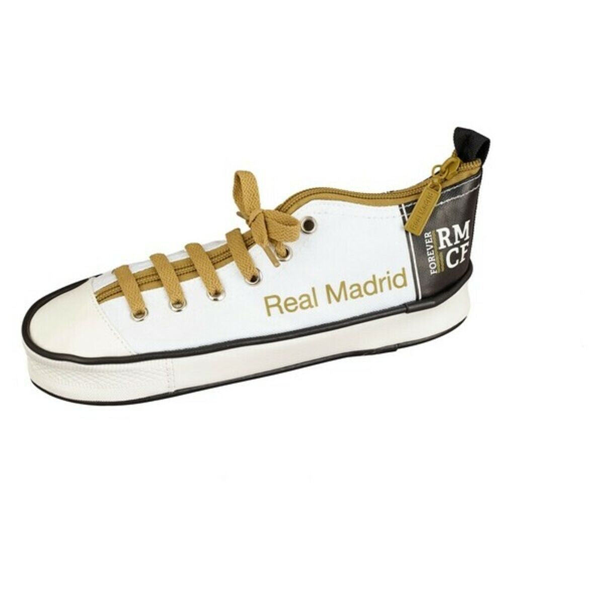 Bag Real Madrid C.F. 811954-830 Svart Vit (24 x 8 x 8.5 cm)-Kontor och Kontorsmaterial, Skol- och utbildningsmaterial-Real Madrid C.F.-peaceofhome.se