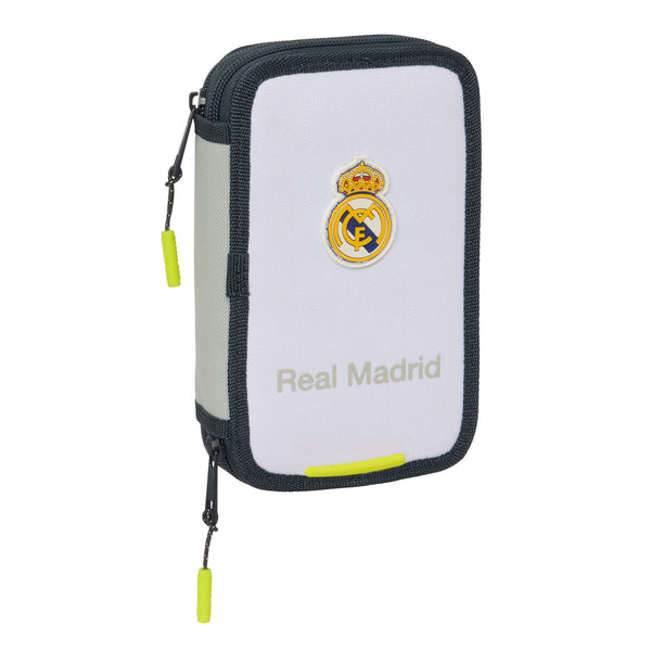 Bag Real Madrid C.F. Vit 12.5 x 19.5 x 4 cm-Kontor och Kontorsmaterial, Skol- och utbildningsmaterial-Real Madrid C.F.-peaceofhome.se