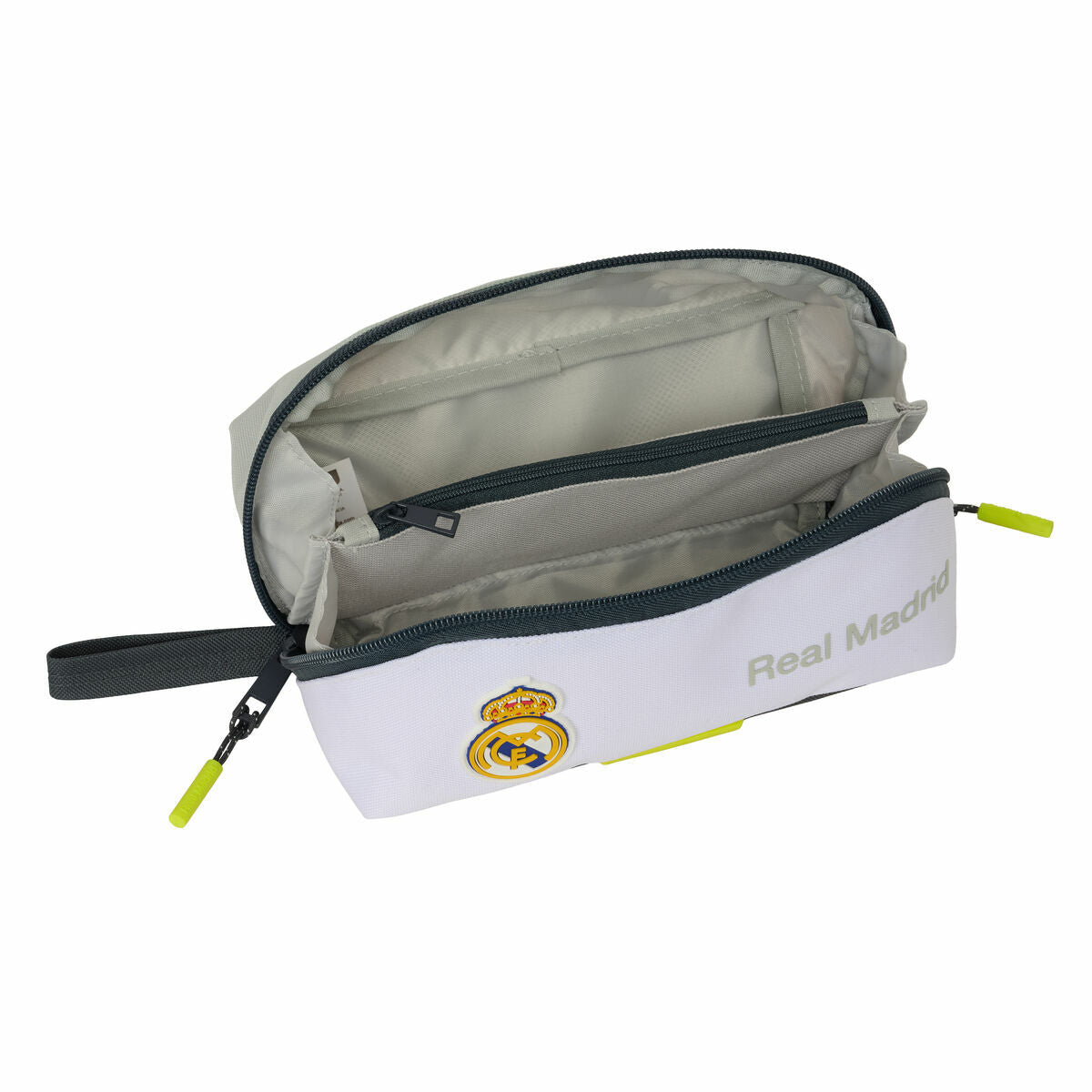 Bag Real Madrid C.F. Vit 20 x 8 x 8 cm-Kontor och Kontorsmaterial, Skol- och utbildningsmaterial-Real Madrid C.F.-peaceofhome.se