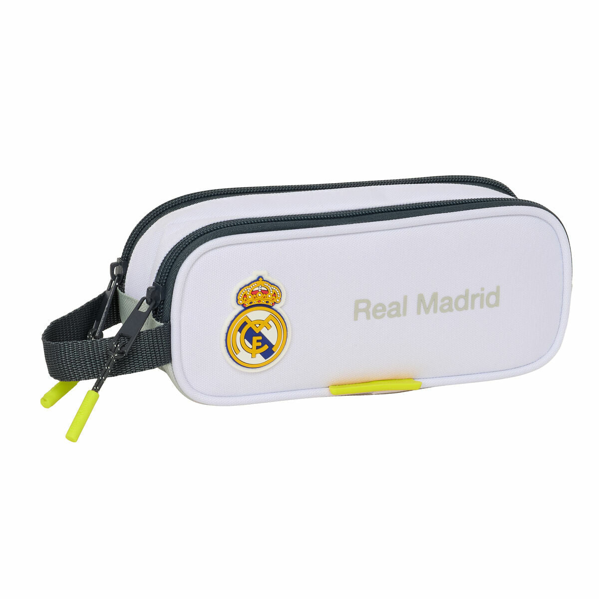 Bag Real Madrid C.F. Vit 21 x 8 x 6 cm-Kontor och Kontorsmaterial, Skol- och utbildningsmaterial-Real Madrid C.F.-peaceofhome.se
