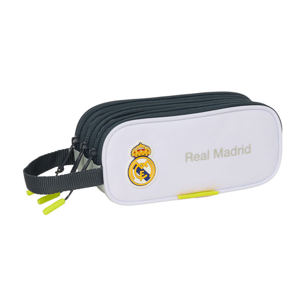 Bag Real Madrid C.F. Vit 21 x 8.5 x 7 cm-Kontor och Kontorsmaterial, Skol- och utbildningsmaterial-Real Madrid C.F.-peaceofhome.se