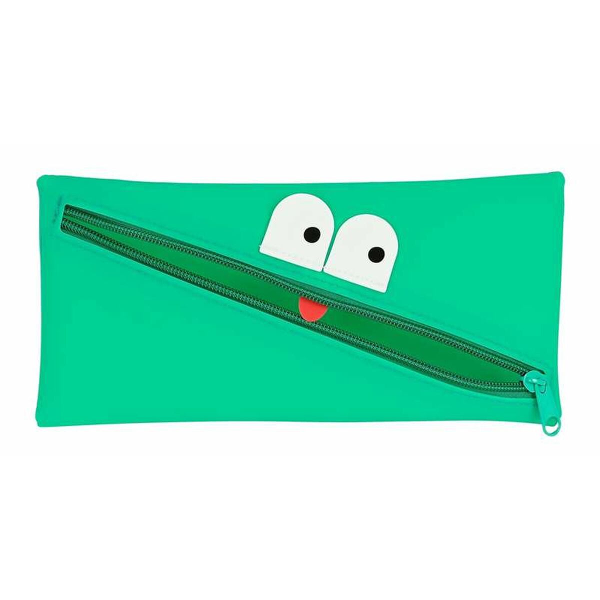 Bag Safta Grön 22 x 11 x 1 cm Ansikte-Kontor och Kontorsmaterial, Skol- och utbildningsmaterial-Safta-peaceofhome.se