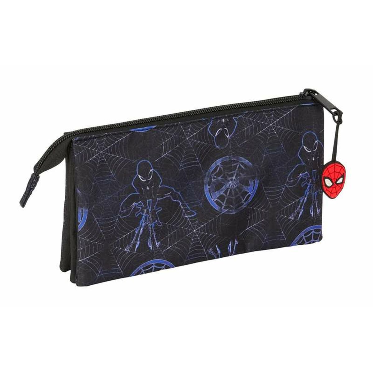Bag Spider-Man Attack Svart 22 x 12 x 3 cm-Kontor och Kontorsmaterial, Skol- och utbildningsmaterial-Spider-Man-peaceofhome.se