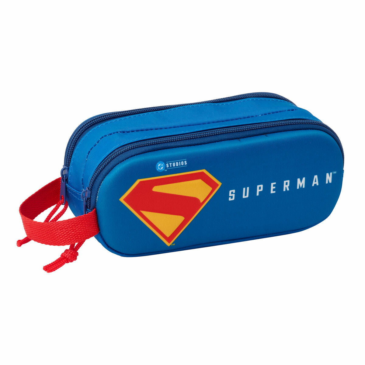 Bag Superman Blå 21 x 8 x 6 cm-Kontor och Kontorsmaterial, Skol- och utbildningsmaterial-Superman-peaceofhome.se