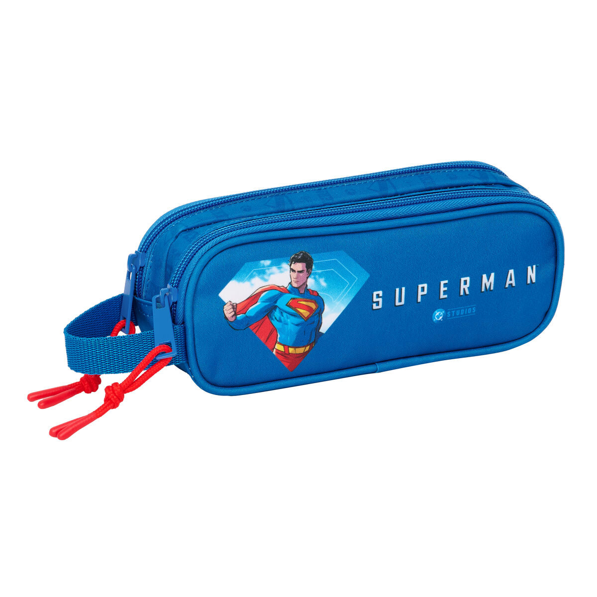 Bag Superman Blå 21 x 8 x 6 cm-Kontor och Kontorsmaterial, Skol- och utbildningsmaterial-Superman-peaceofhome.se